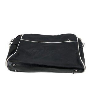 Nike Black Large Leather Tote | Water Resistant